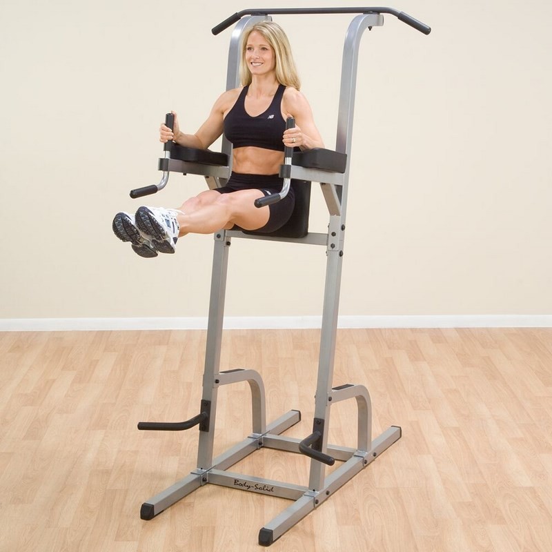 BODYSOLID VERTICAL DIPS ABDOS TRACTION STATION GVKR82