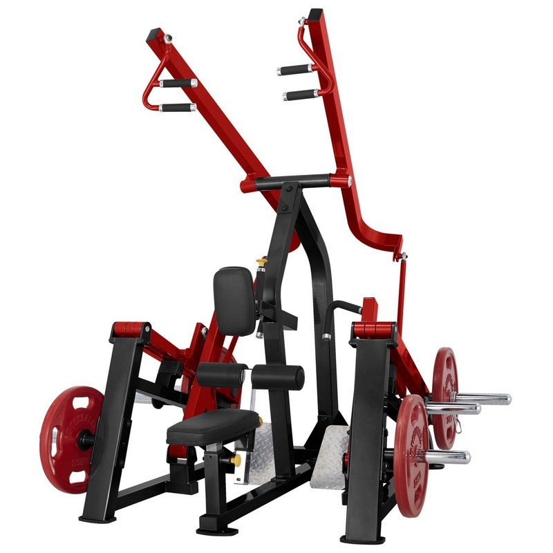 STEELFLEX PLATE LOAD SERIES LAT PULLDOWN & SEATED ROW MACHINE PL2200