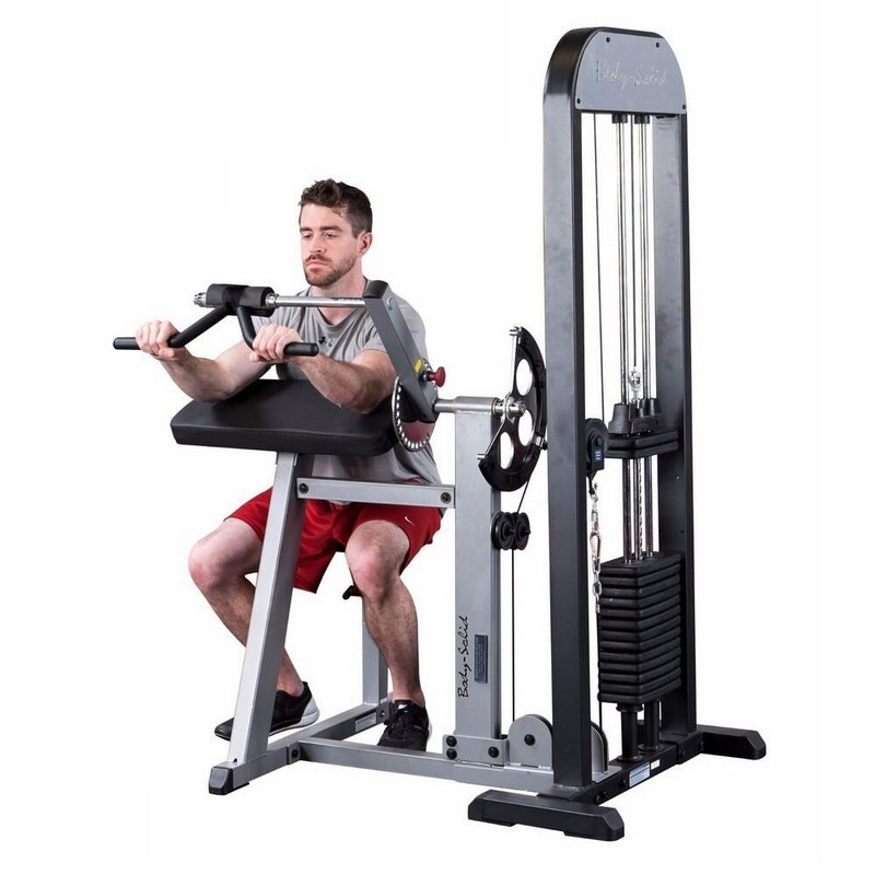 BODYSOLID PRO SELECT BICEPS & TRICEPS MACHINE GCBTSTK
