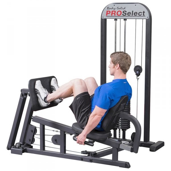 BODY-SOLID PRO SELECT LEG PRESS & MOLLETS MACHINE GLP-STK