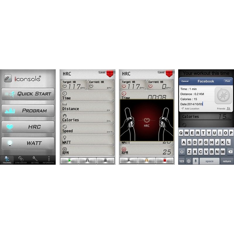 york fitness lc upright exercise bike